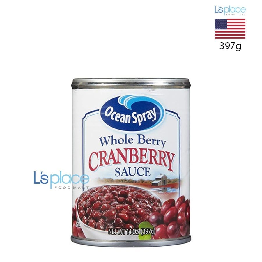 Ocean Spray Xốt nam việt quất nguyên quả