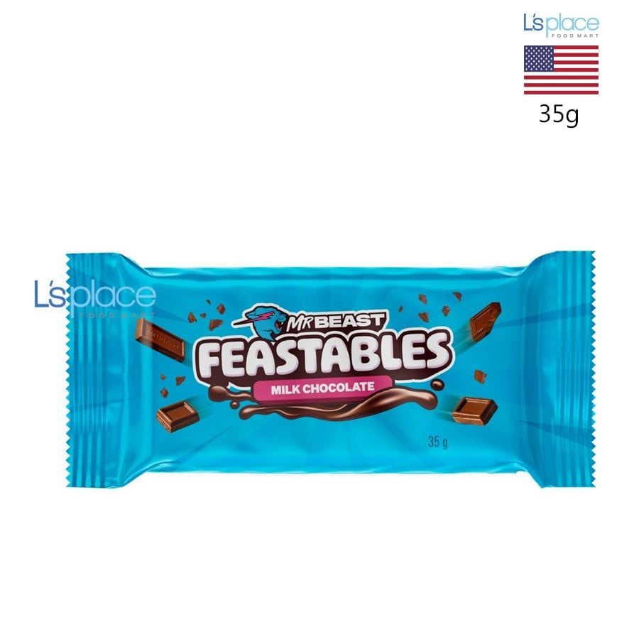 Feastables MrBeast Thanh socola sữa