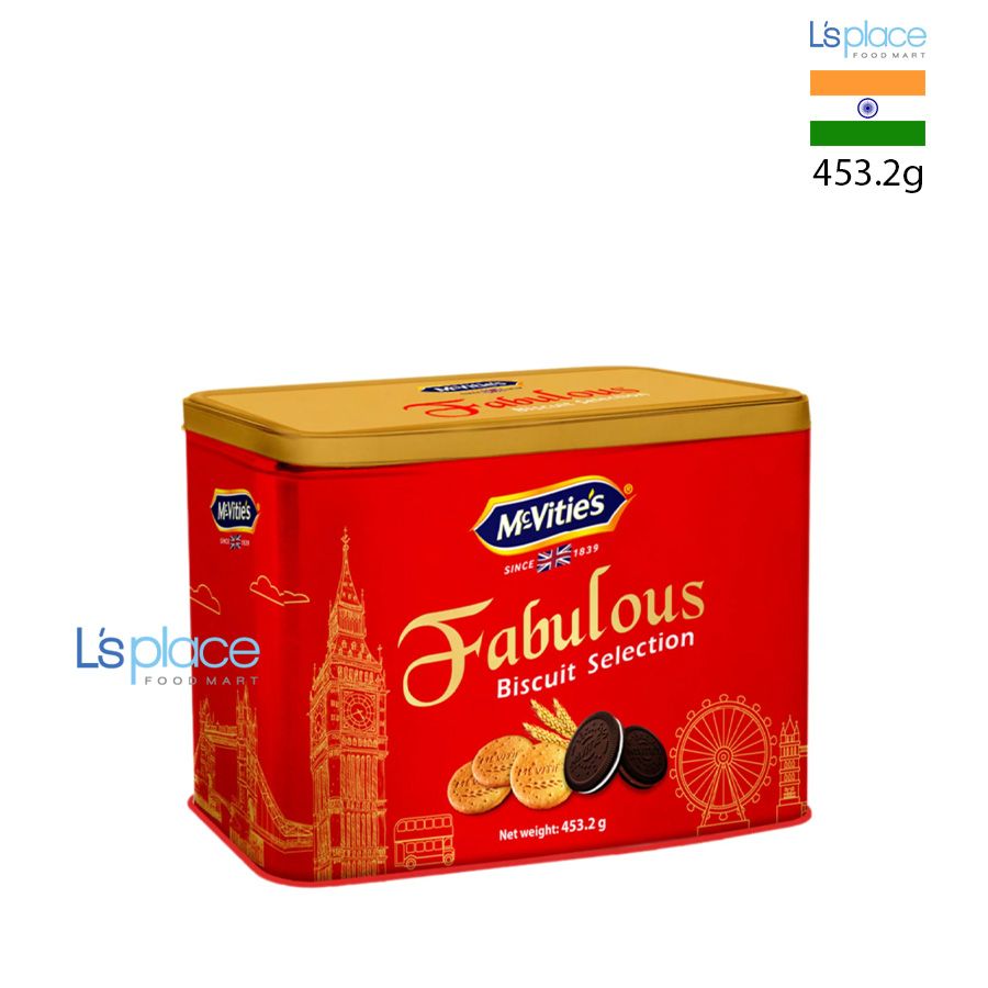 McVities Bánh quy hộp sắt Fabulous
