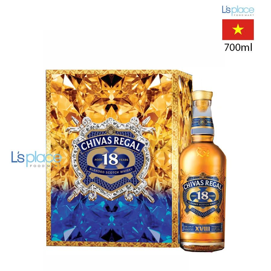 Chivas 18 Rượu Whisky hộp quà