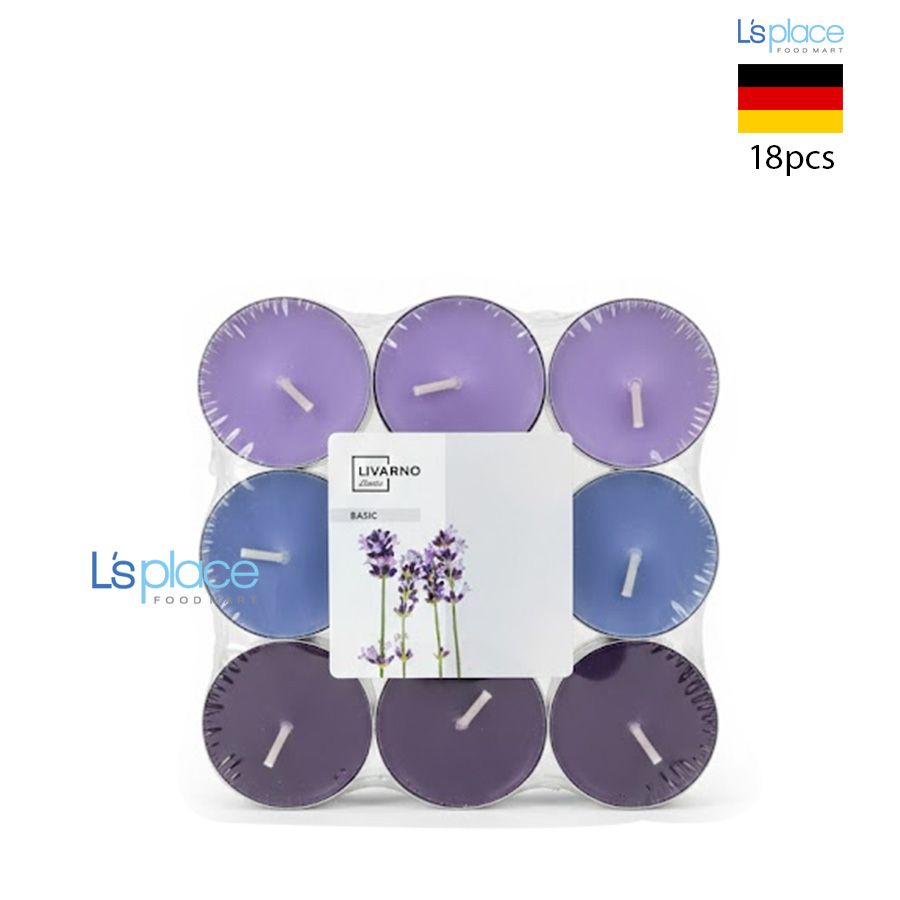 Livarno Basic Nến Vỉ Mùi Hương Oải Hương