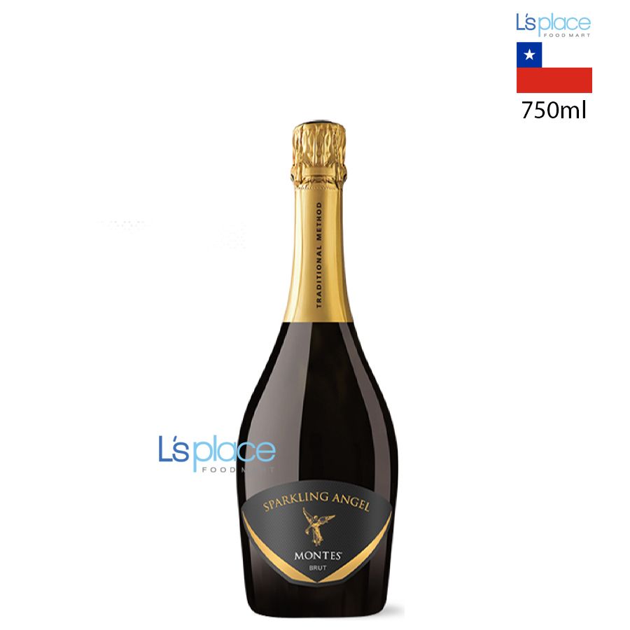 Montes Sparkling Angel Vang nổ