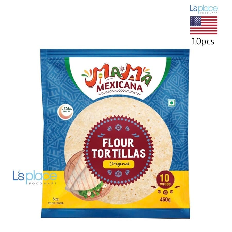 MaMa Mexicana Vỏ Tortilla nguyên bản 20cm