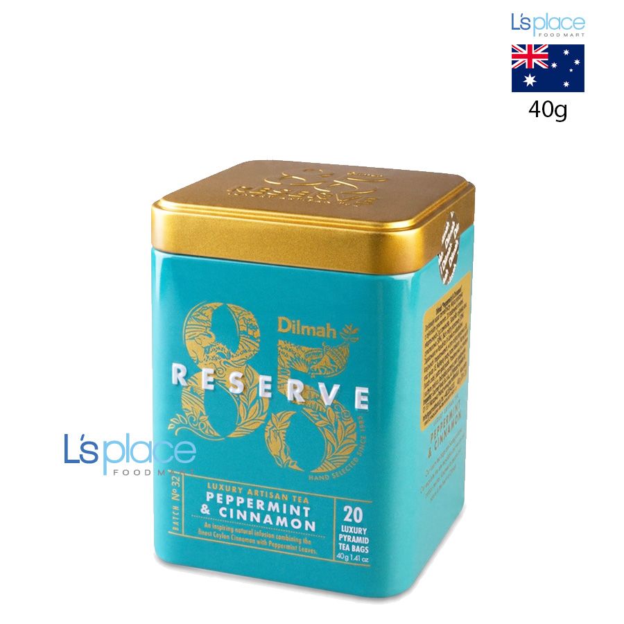 Dilmah 85 Reserve Trà túi lọc vị bạc hà quế