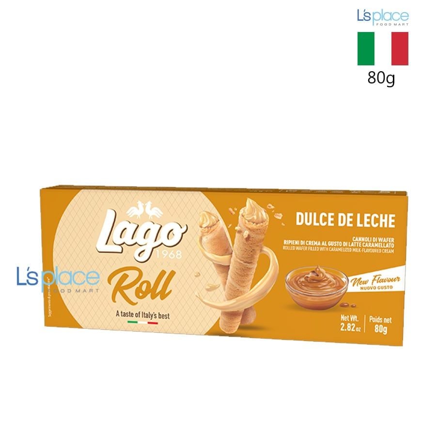 Lago Bánh quế cuộn kem sữa caramen