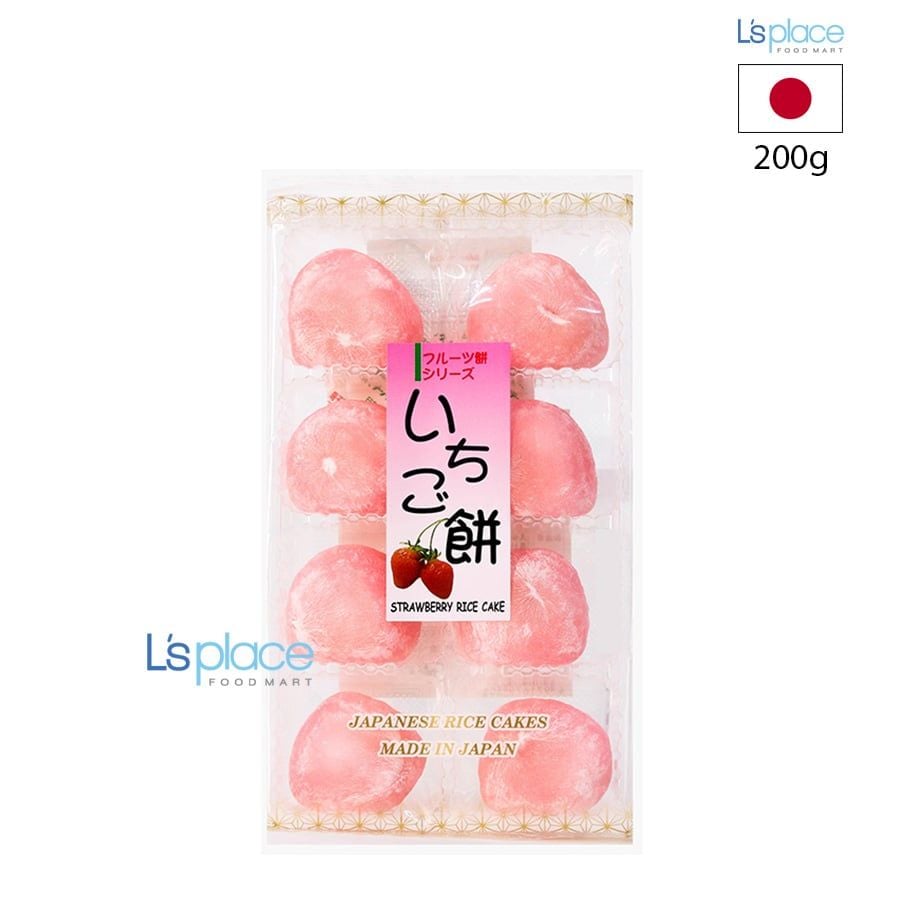 Daifuku Bánh Mochi vị Dâu tây