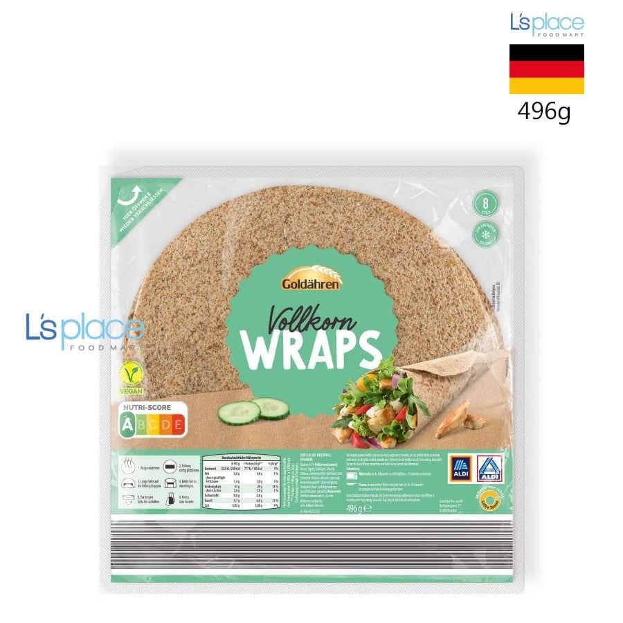 Goldahren Vỏ Tortilla Nguyên Cám