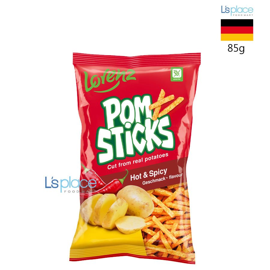 Lorenz Pomsticks Khoai tây chiên que vị cay nóng