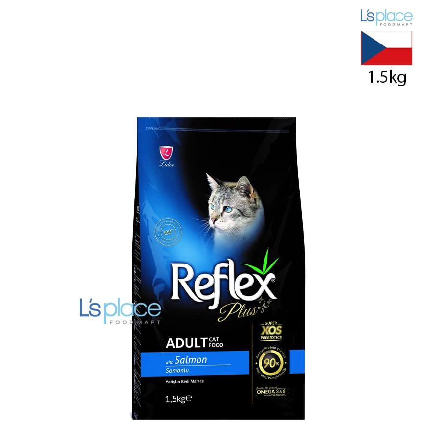 Reflex Plus Thức ăn mèo lớn vị cá hồi