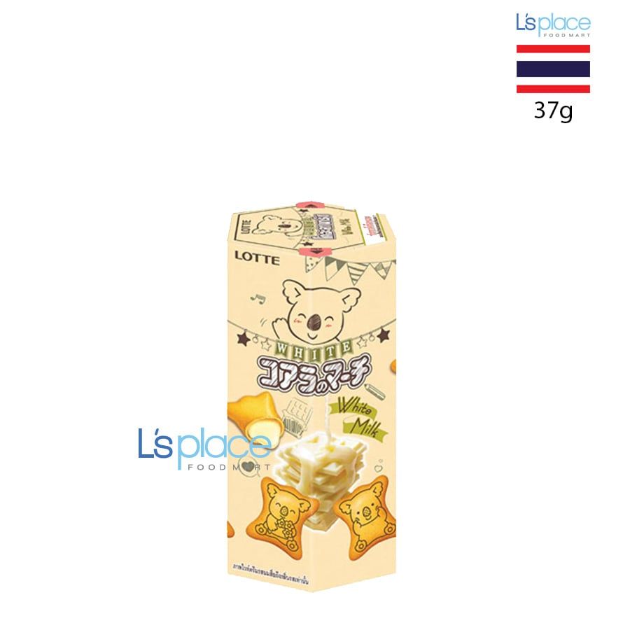 Lotte Bánh Gấu Koala's March nhân sữa trắng