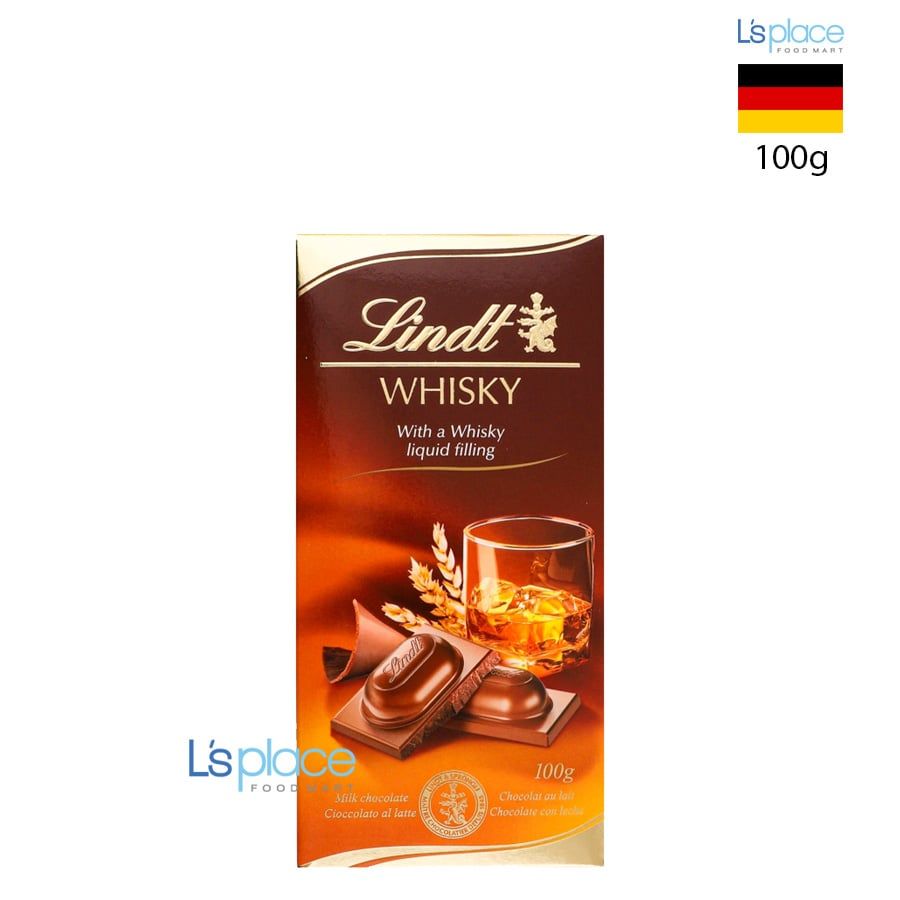 Lindt Thanh Socola vị rượu Whisky