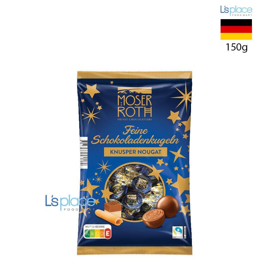 Moser Roth Socola viên tròn Nougat giòn