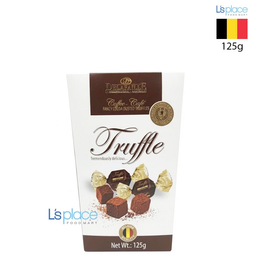 Delafaille Socola Truffle phủ cacao cà phê hộp đứng