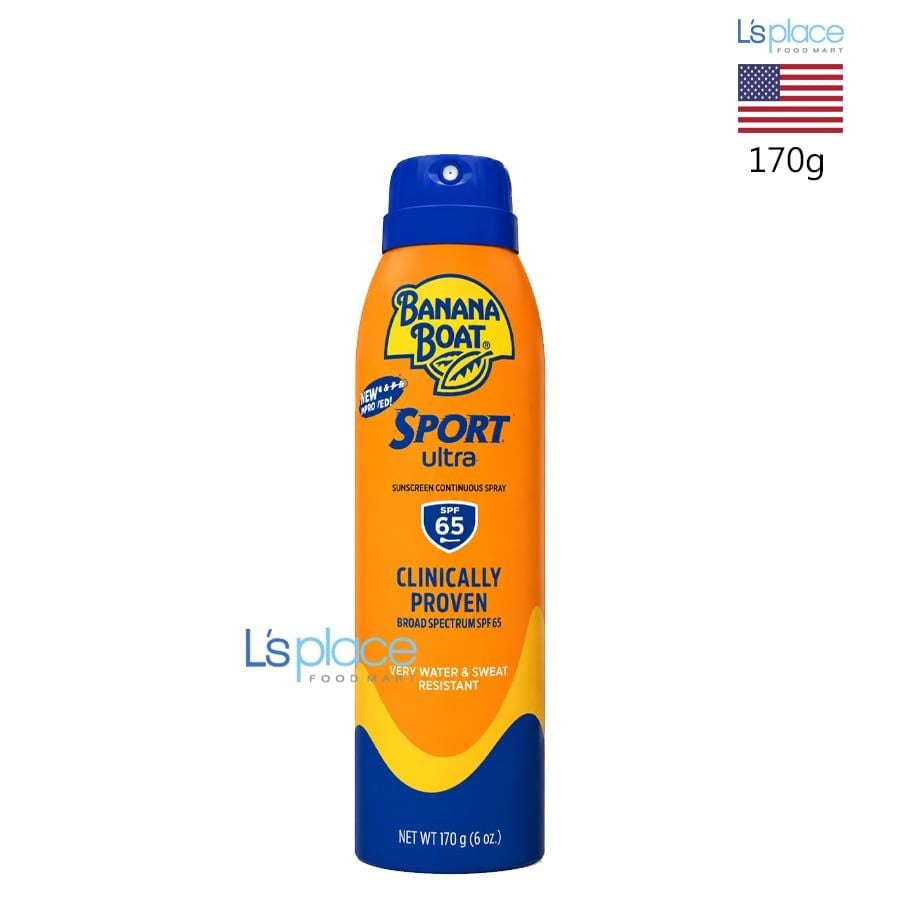 Banana Boat Xịt chống nắng Sport Ultra SPF 65