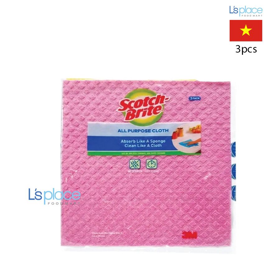 Scotch-Brite Khăn lau đa năng 18x20cm