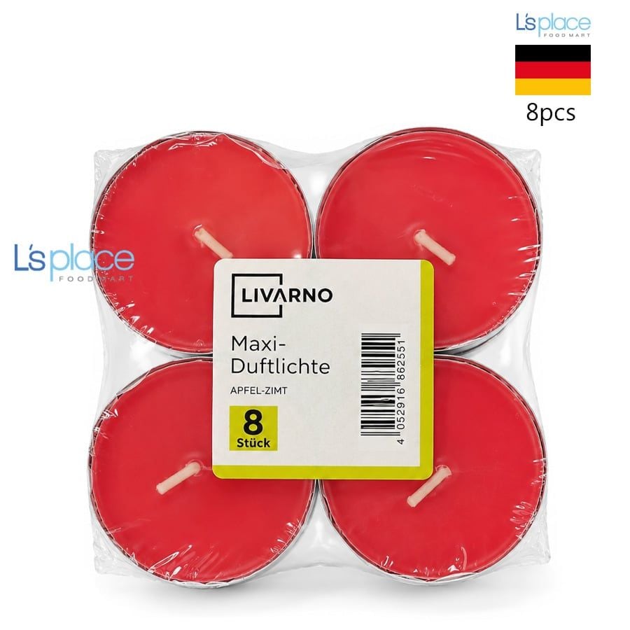 Livarno Nến vỉ Hương Táo Quế