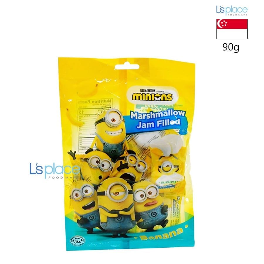 Minions Kẹo dẻo marsmallows nhân hương chuối