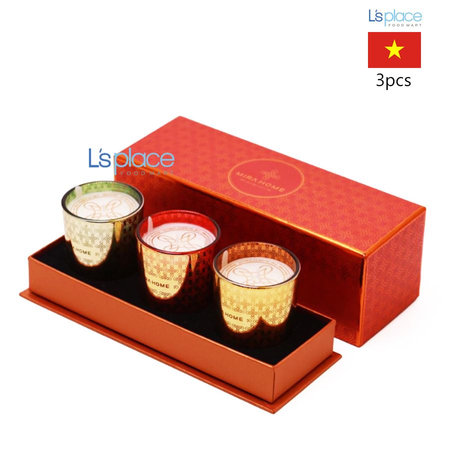 Mira Home Set nến cốc Luxury Votive
