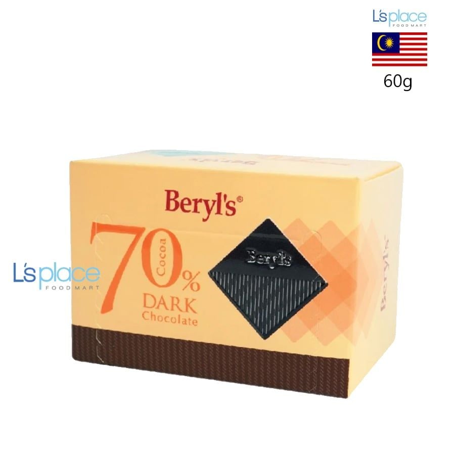 Beryl's Socola Đen 70% Cacao