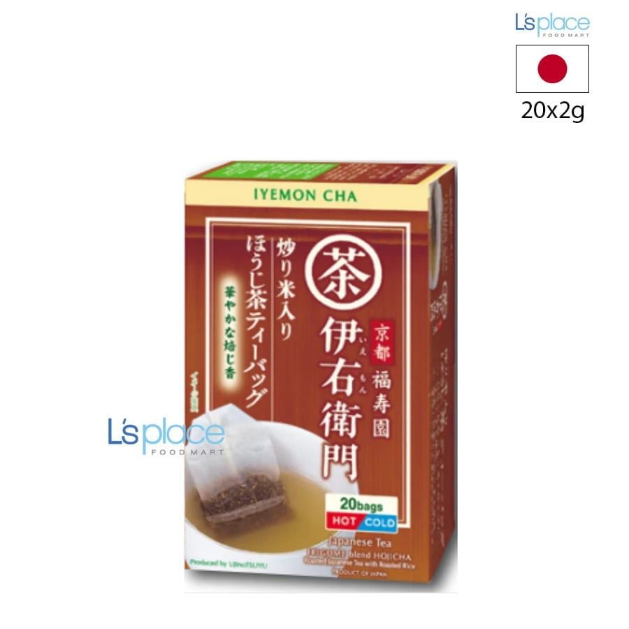 Iyemon Trà xanh rang túi lọc