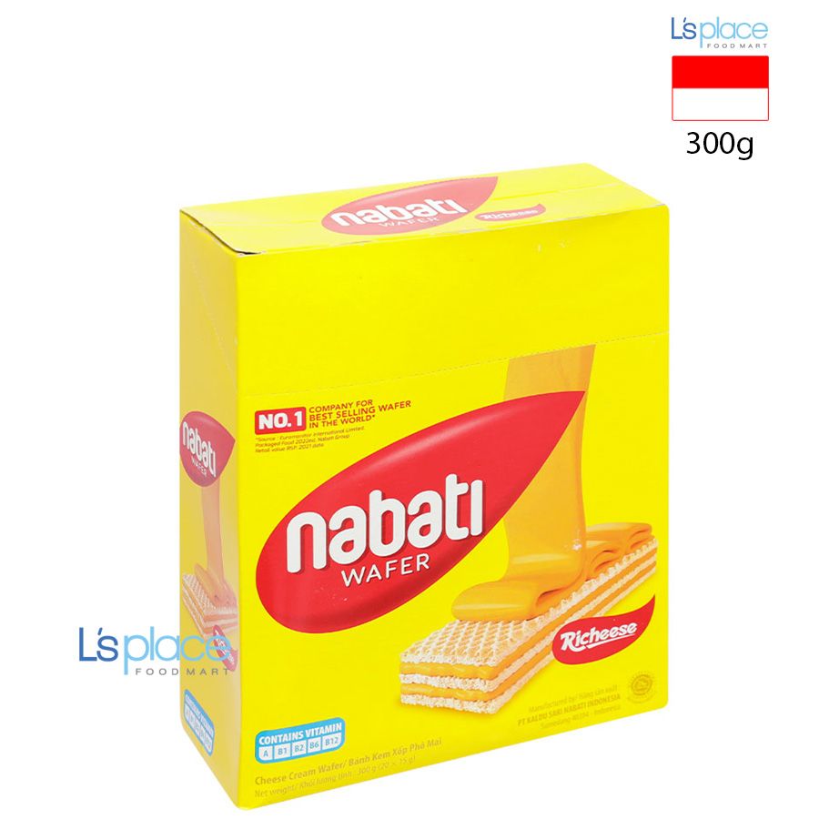 Nabati Bánh xốp kem phomai