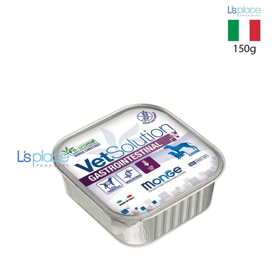 Monge VetSolution Pate chó hỗ trợ tiêu hóa