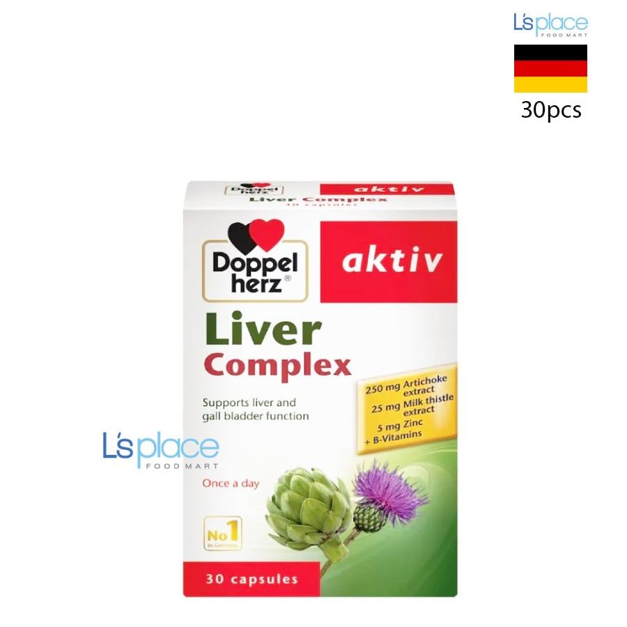 Doppelherz Thực phẩm bảo vệ sức khỏe Liver Complex