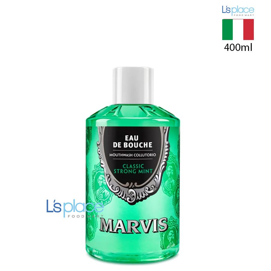 Marvis Nước súc miệng hương bạc hà the mát