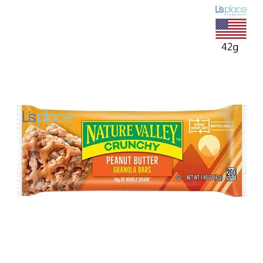 Nature Valley Thanh Granola vị bơ lạc giòn