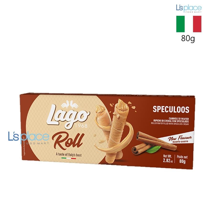 Lago Bánh quế cuộn kem Speculoos