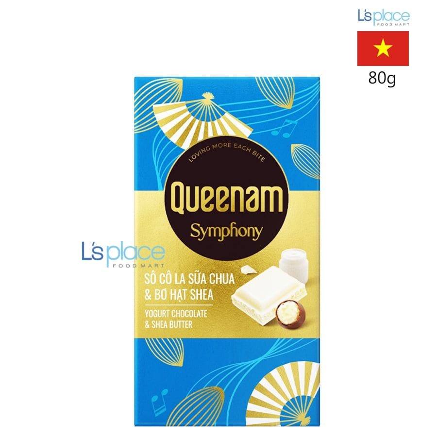 Queenam Symphony Thanh socola vị sữa chua & bơ Shea