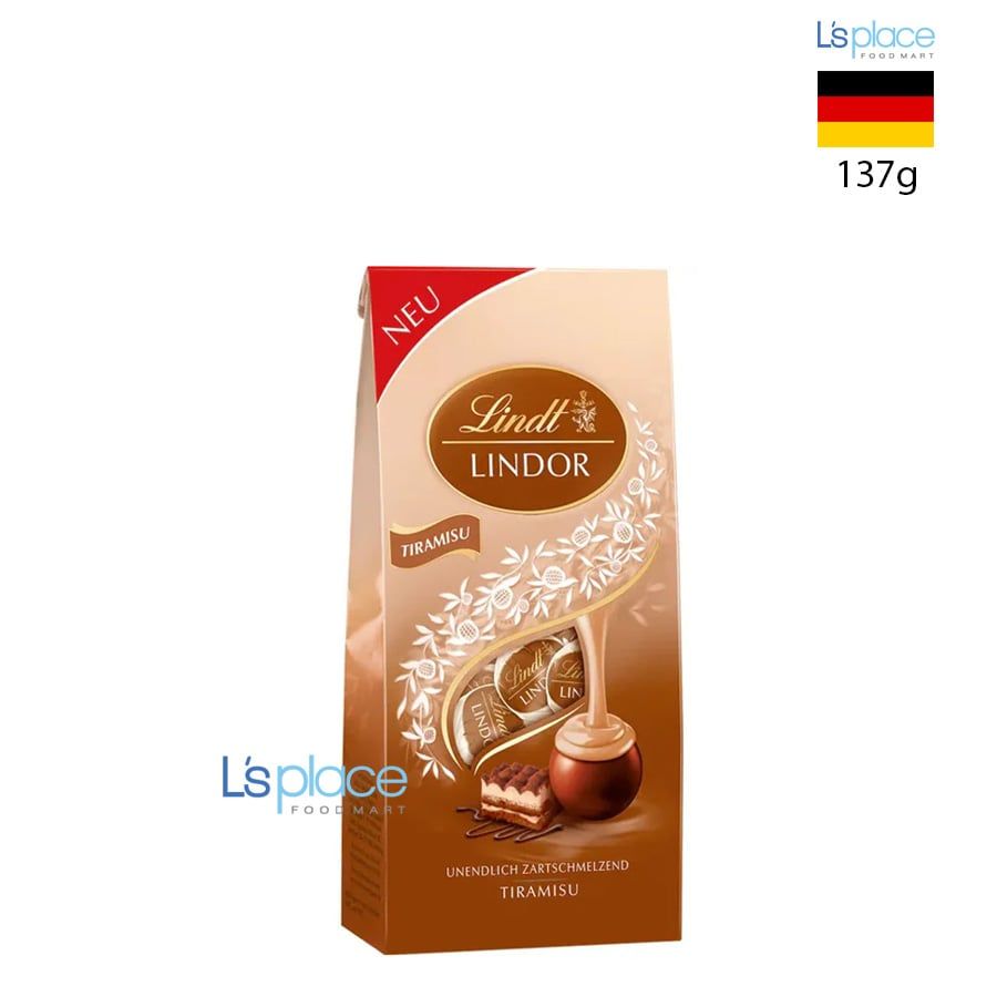 Lindt Socola sữa Lindor vị Tiramisu