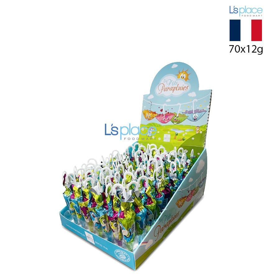 Abtey Kẹo socola hình chiếc ô Les P'tits Parapluies mẫu 3