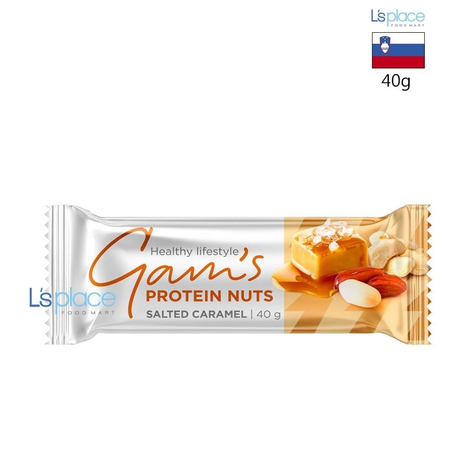 Gam's Thanh Protein hạt vị Caramen muối