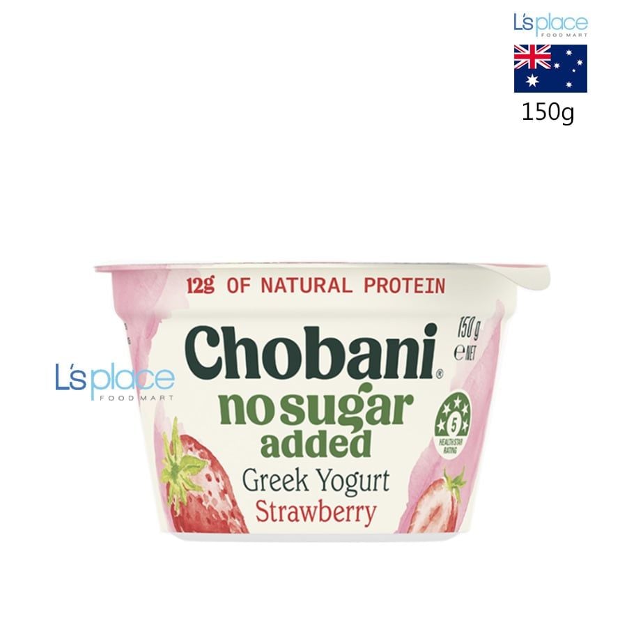 Chobani Sữa chua Hy Lạp không đường vị dâu