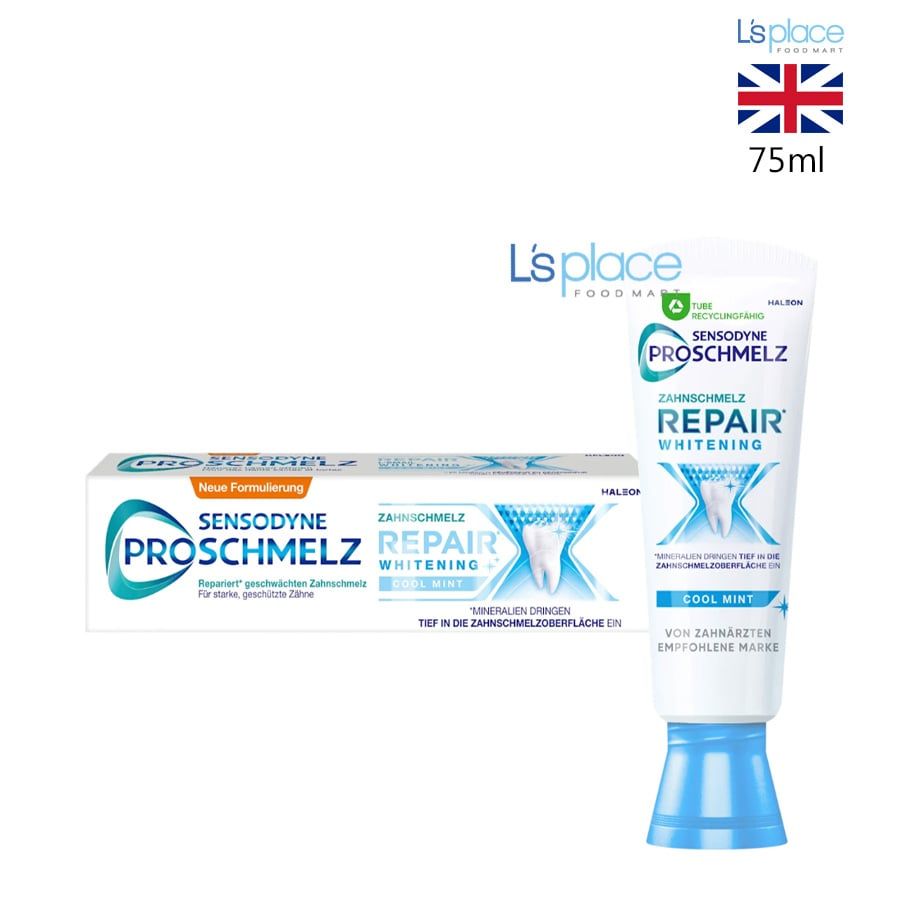 Sensodyne ProSchmelz Kem đánh răng làm trắng Repair Whitening