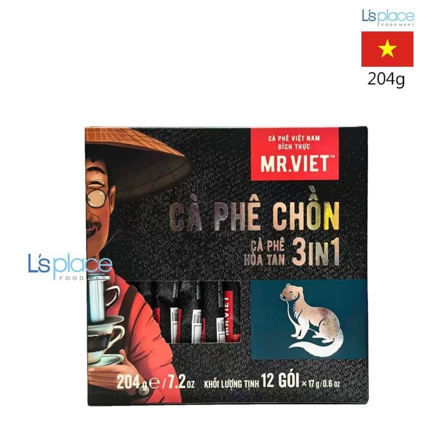 Mr. Viet Cà phê chồn hòa tan 3 trong 1