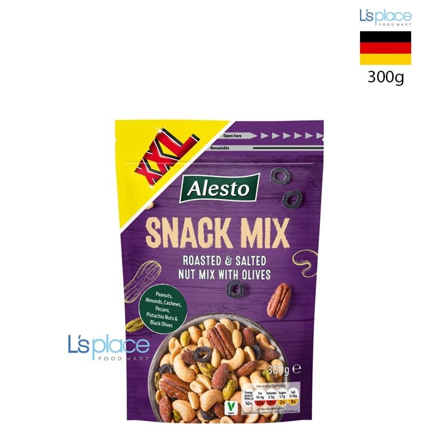 Alesto Hỗn hợp hạt khô & ô liu khô