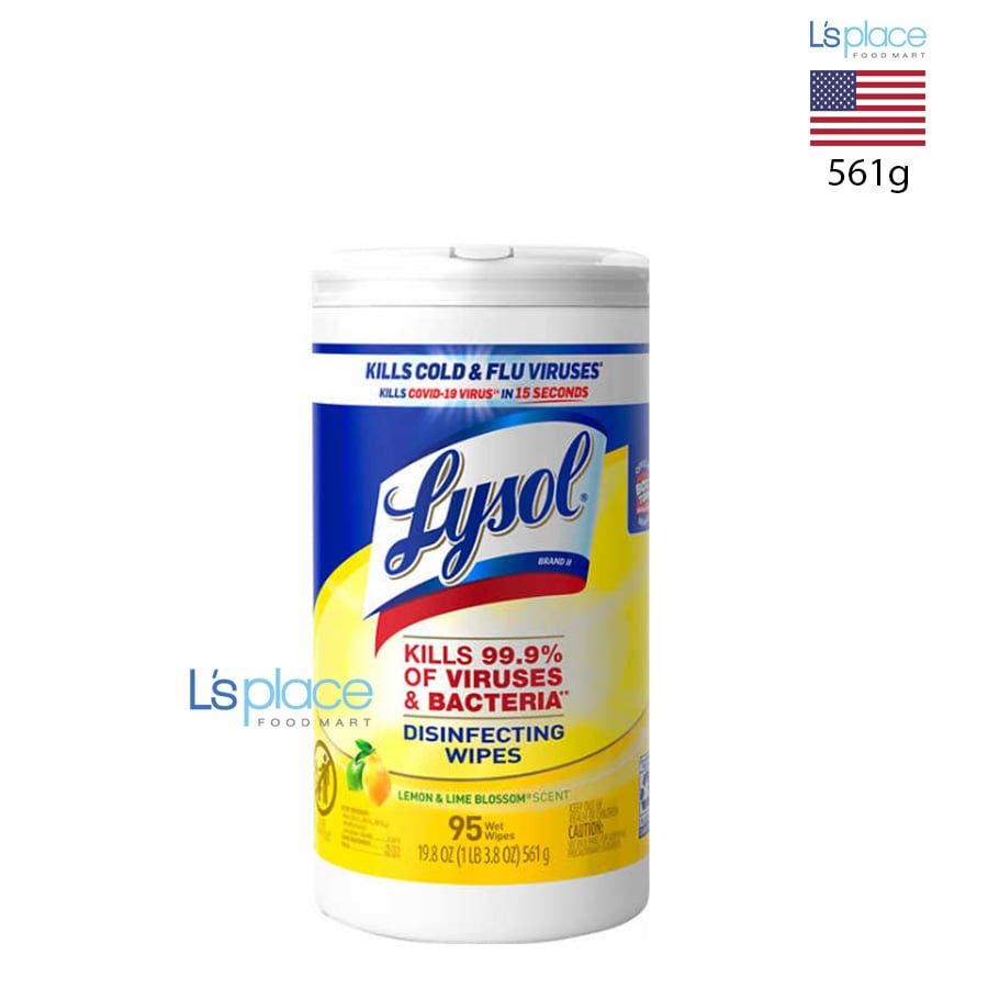 Lysol Khăn ướt diệt khuẩn
