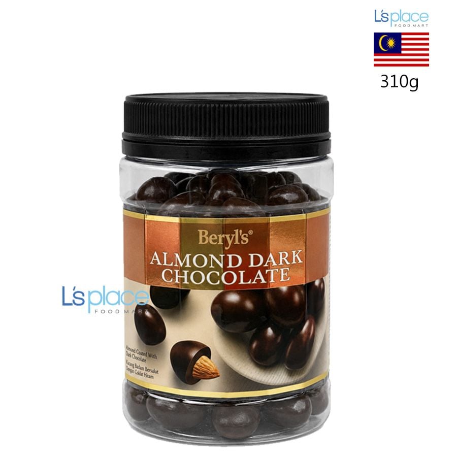 Beryl's Socola đen phủ hạnh nhân