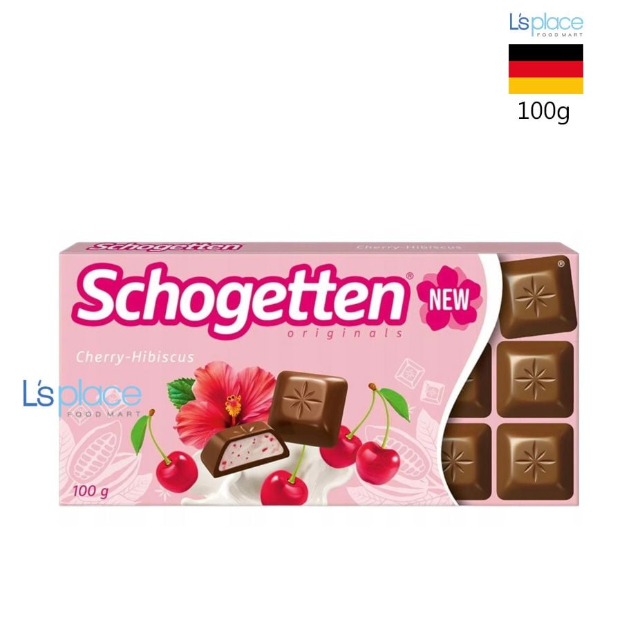 Schogetten Socola Thanh Anh Đào - Hoa Dâm Bụt