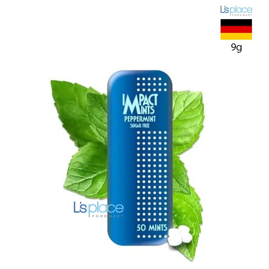 Impact Kẹo ngậm không đường Bạc hà
