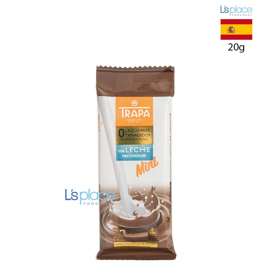 Trapa Thanh Socola sữa không đường