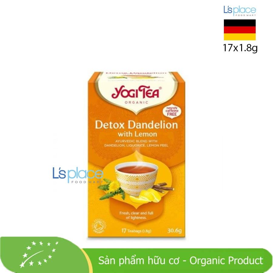 Yogi Tea Trà hữu cơ Feel Pure hương chanh