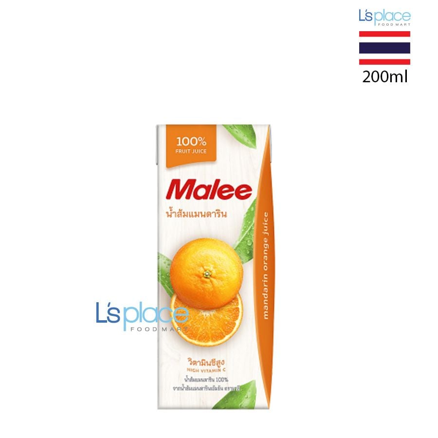 Malee Nước Ép Quýt hộp nhỏ