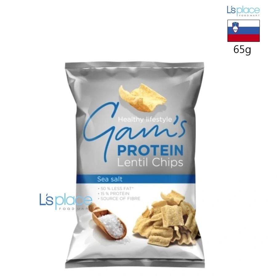 Gam's Snack Protein đậu lăng vị muối biển