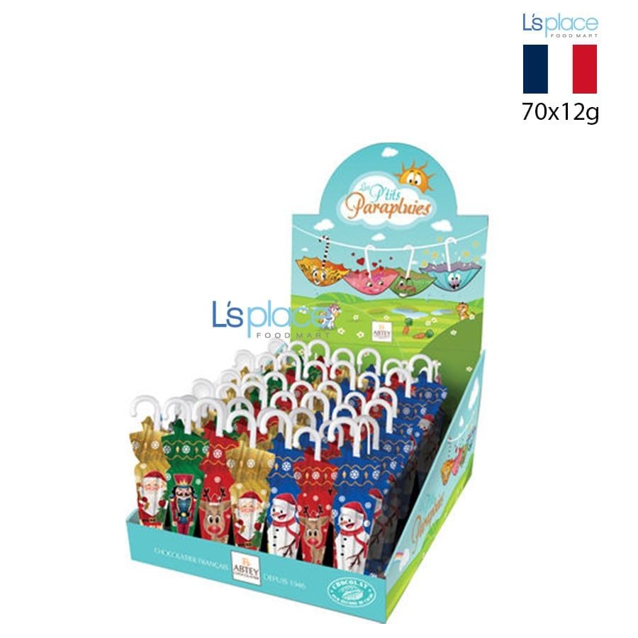Abtey Kẹo socola hình chiếc ô Les P'tits Parapluies mẫu 1