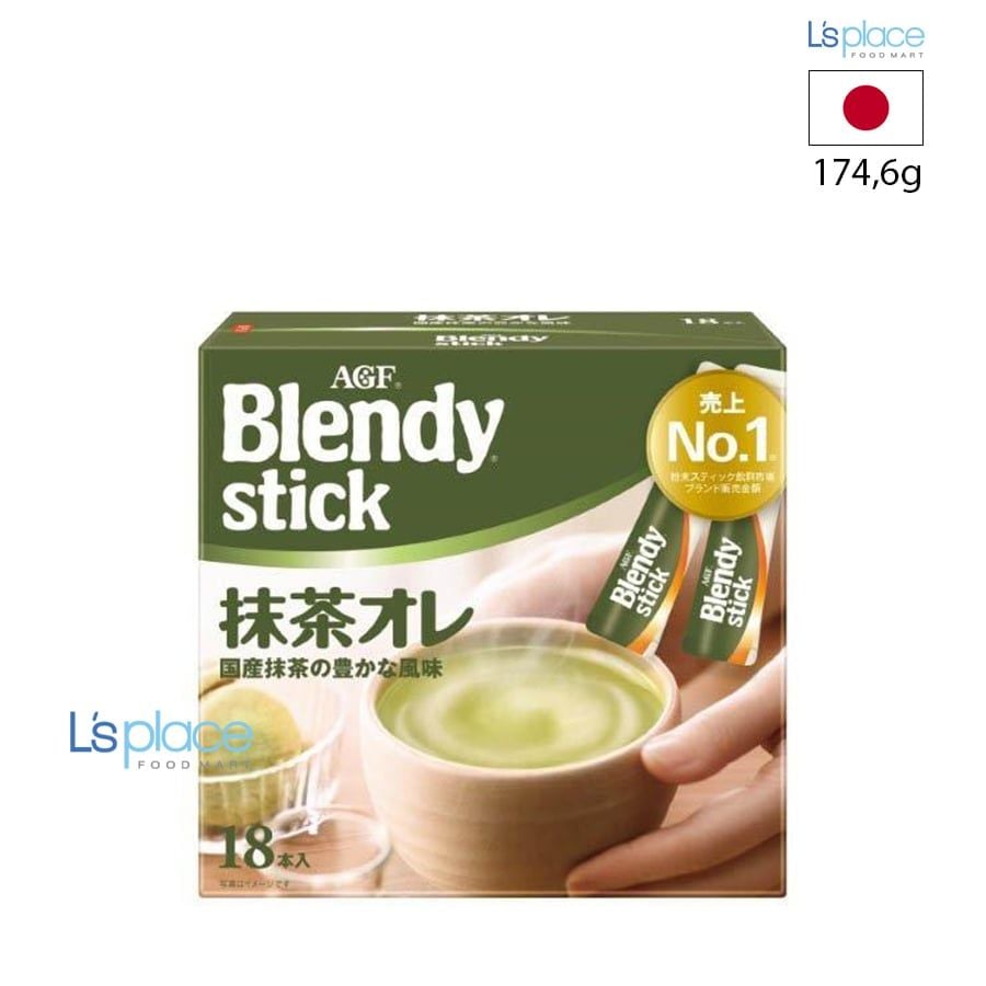 Blendy Stick Bột trà sữa Matcha Latte