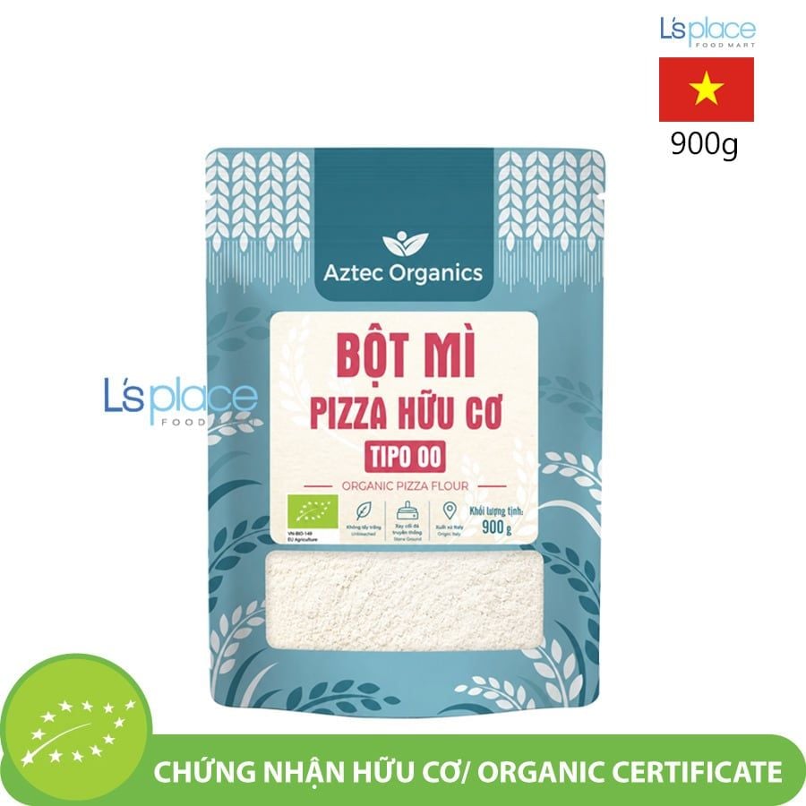 Aztec Organics Bột mì Pizza hữu cơ Tipo 00