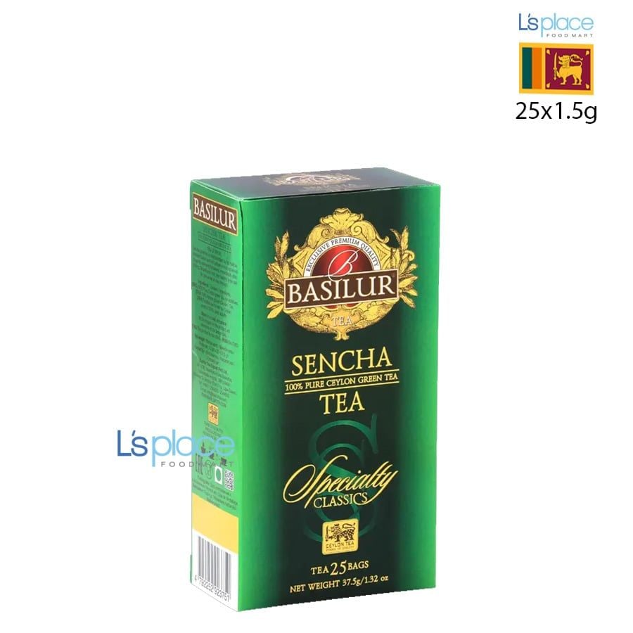 Basilur Trà xanh Sencha